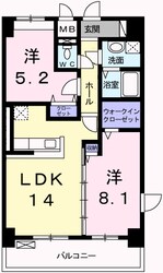 カーサ　イーグレットの物件間取画像